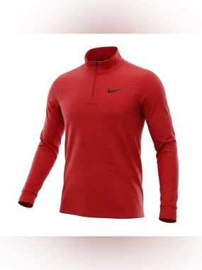 Nike Mens Size M Sweatshirt Golf Gym Running Training Activewear 1/4 Zip